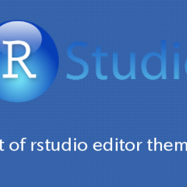 RStudio エディタテーマ一覧