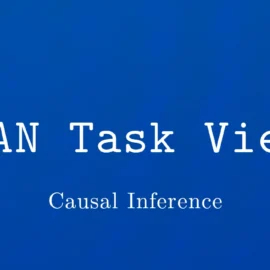 R言語 CRAN Task View：因果推論