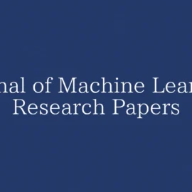 Journal of Machine Learning Research Papers: 論文一覧